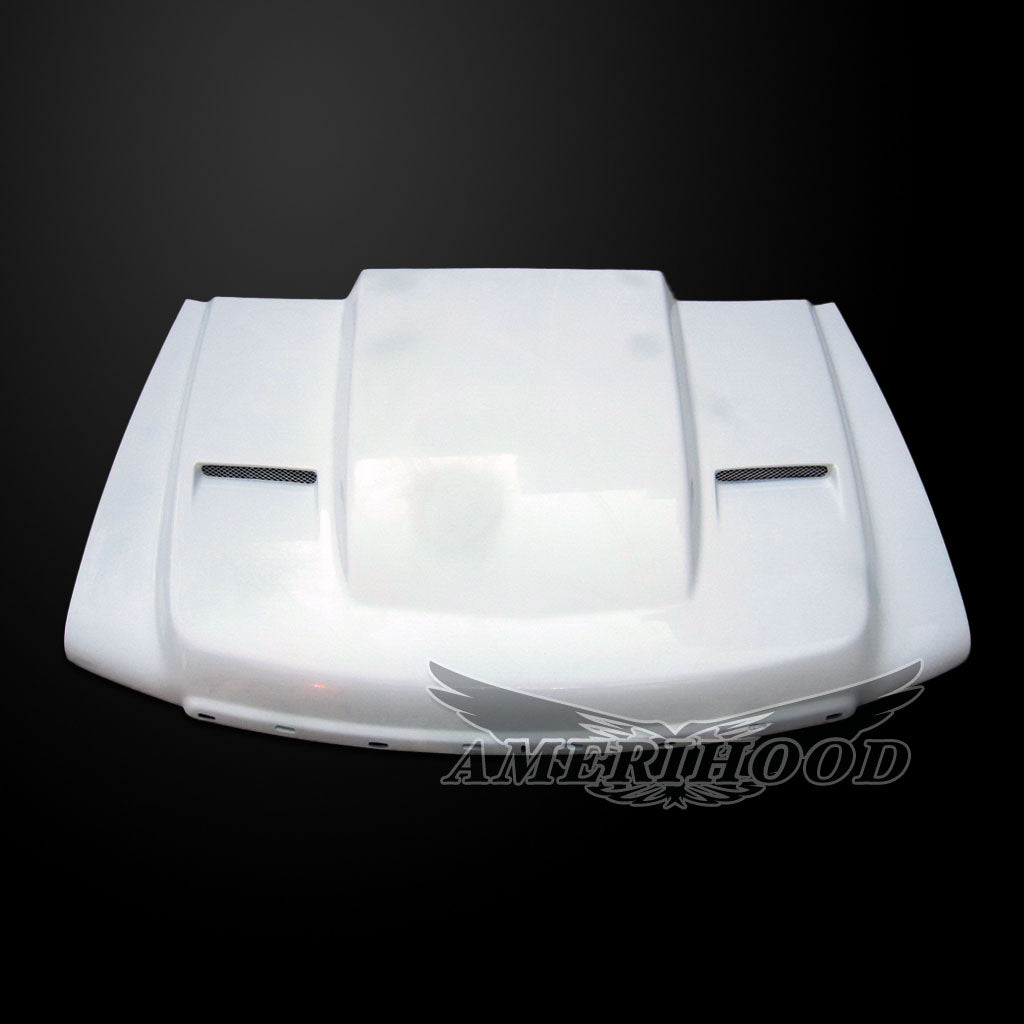 GMC Sierra 1500 2007-2013 Cowl Type-1 Style Functional Ram Air Hood