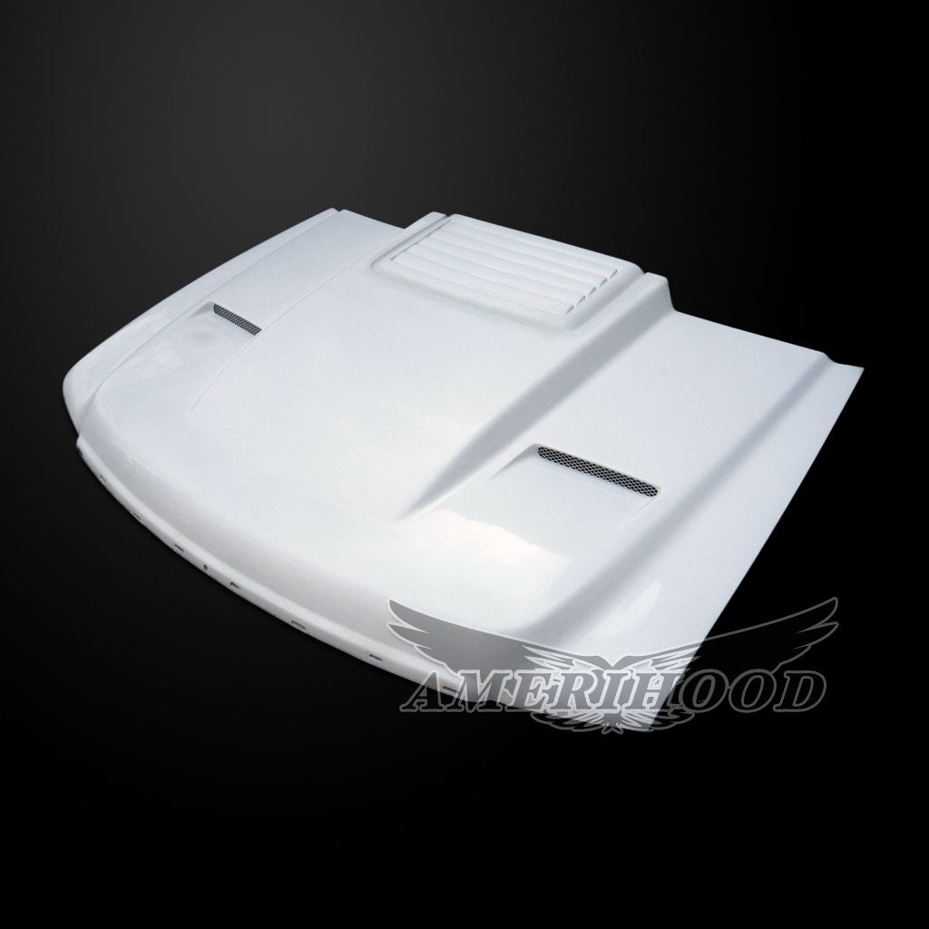GMC Sierra 1500 2007-2013 Cowl Type-2 Style Functional Ram Air Hood
