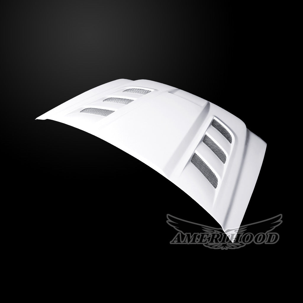 GMC Sierra 2500HD 2007-2010 VIP Style Functional Ram Air Hood