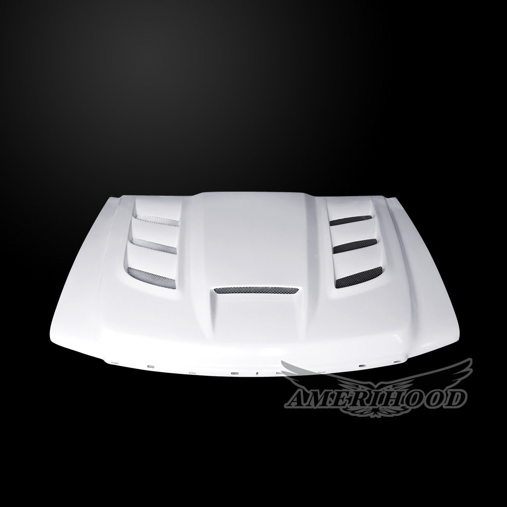 GMC Sierra 1500 2007-2013 VIP Style Functional Ram Air Hood
