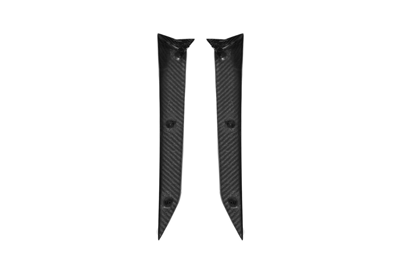 2020+ Corvette C8 CARBON FIBER Replacement Side Fender Vent Door Handle Pair