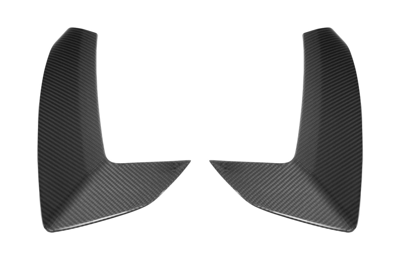 2020+ Corvette C8 CARBON FIBER Replacement Side Fender Vent Door Scoop Pair