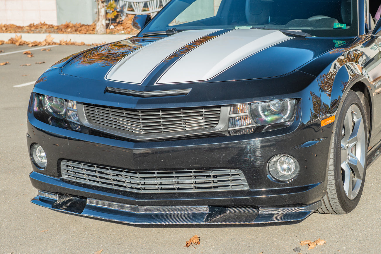 2010-2013 Camaro SS TL1 Style CARBON FIBER Front Bumper Lower Lip Splitter  Ground Effects