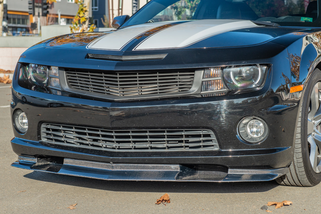2010-2013 Camaro SS TL1 Style CARBON FIBER Front Bumper Lower Lip Splitter  Ground Effects