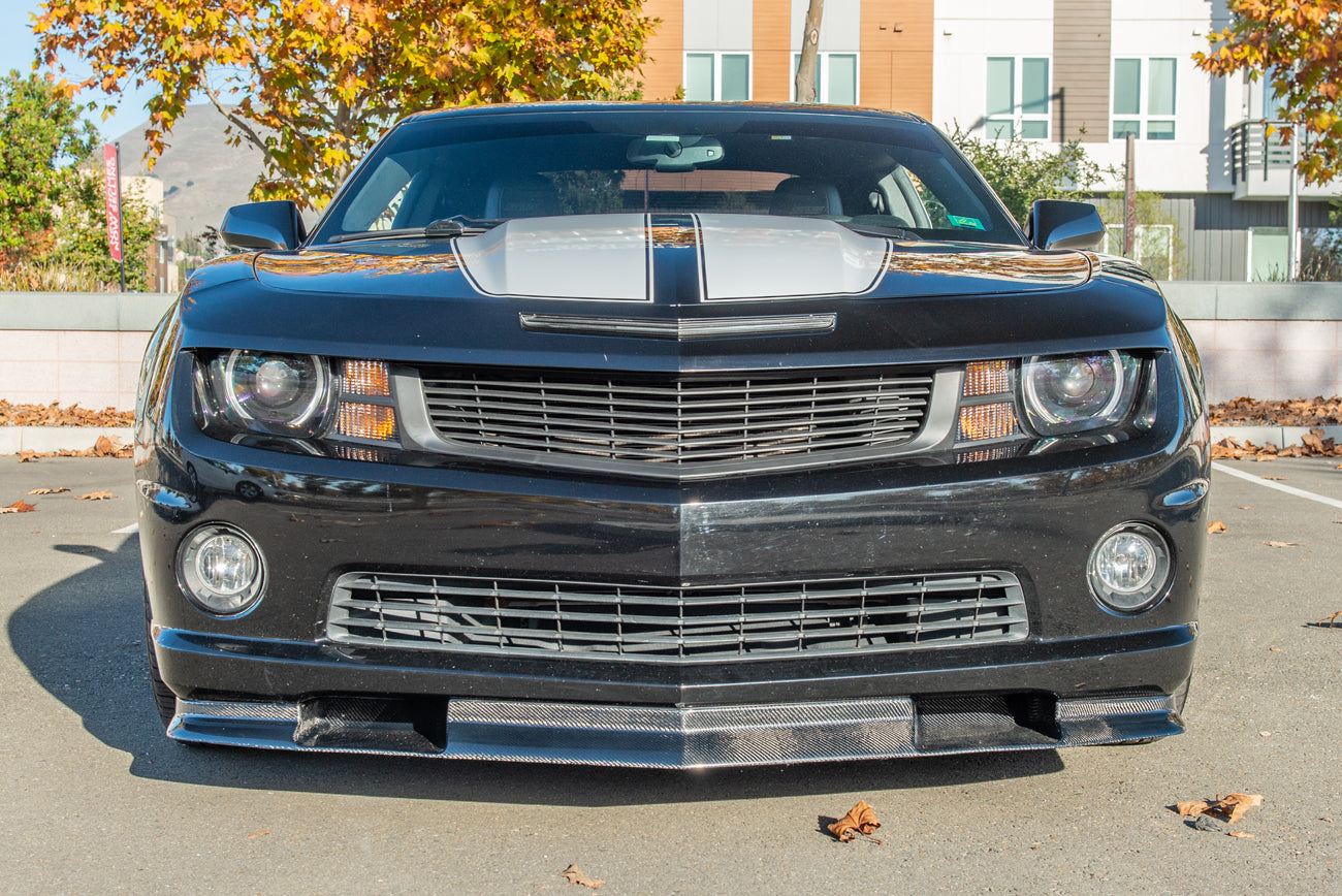 2010-2013 Camaro SS TL1 Style CARBON FIBER Front Bumper Lower Lip Splitter  Ground Effects