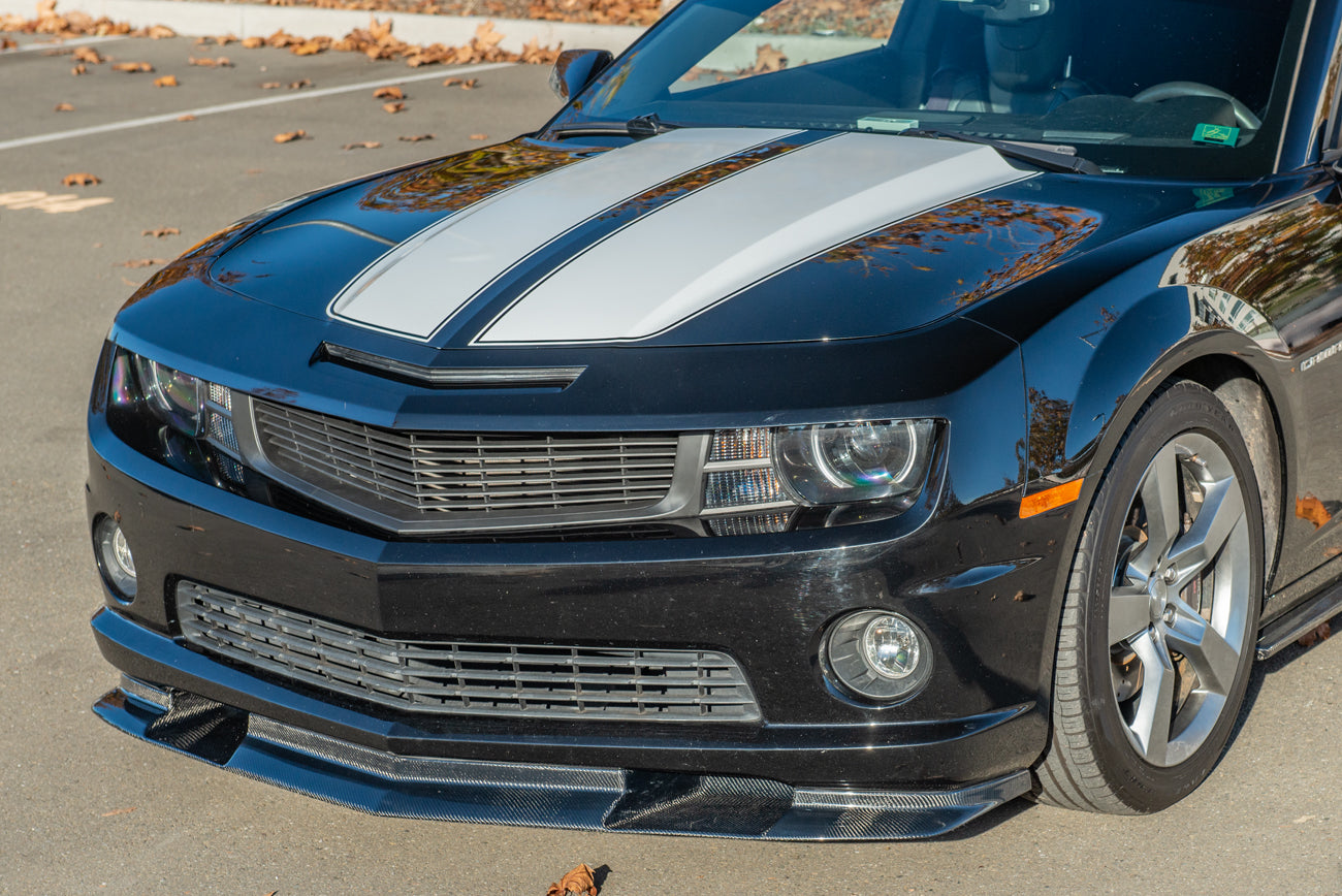 2010-2013 Camaro SS TL1 Style CARBON FIBER Front Bumper Lower Lip Splitter  Ground Effects