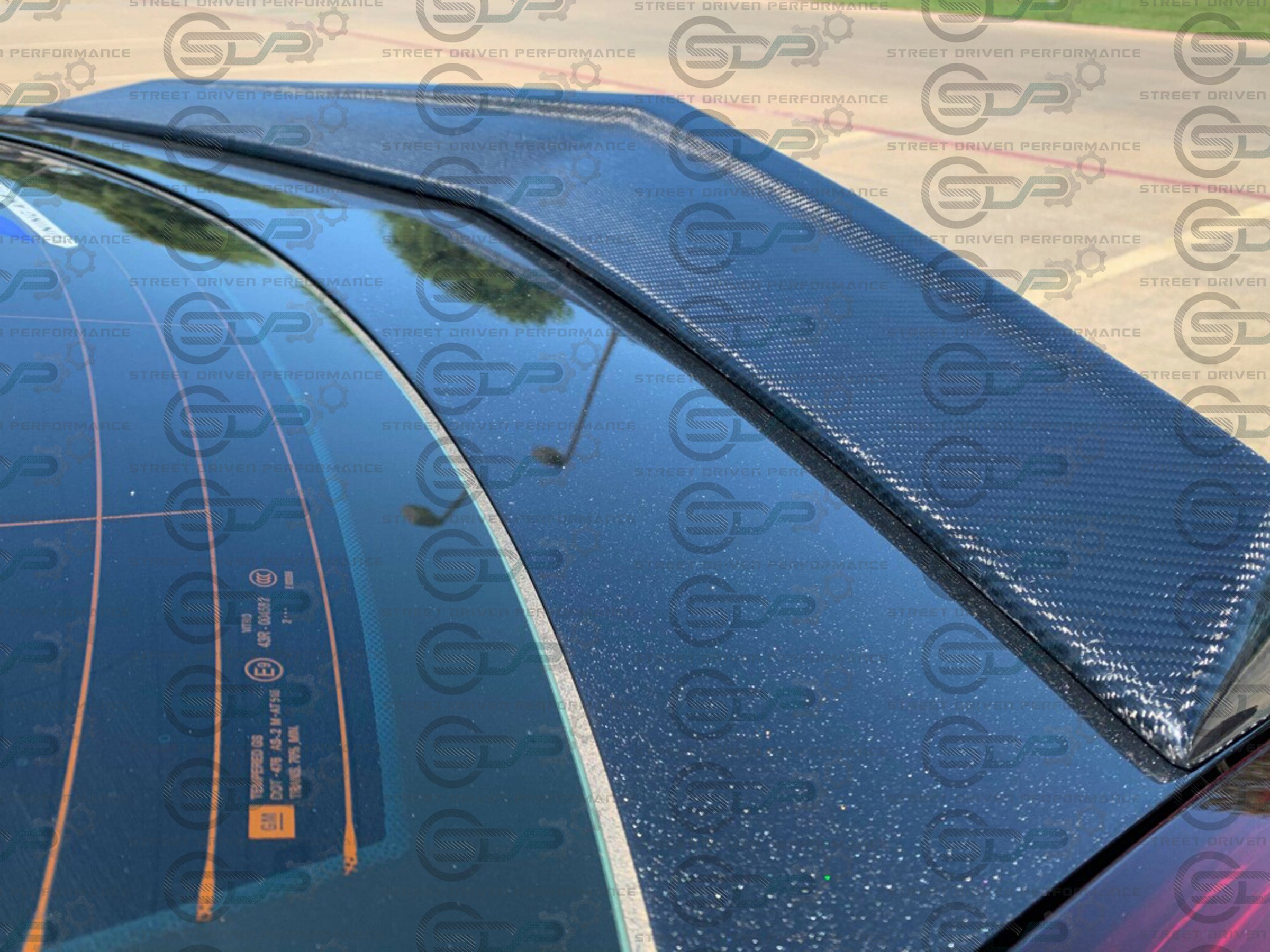 2009-2015 Cadillac CTS-V V2 Coupe - Carbon Fiber Trunk Lid Spoiler / Wing