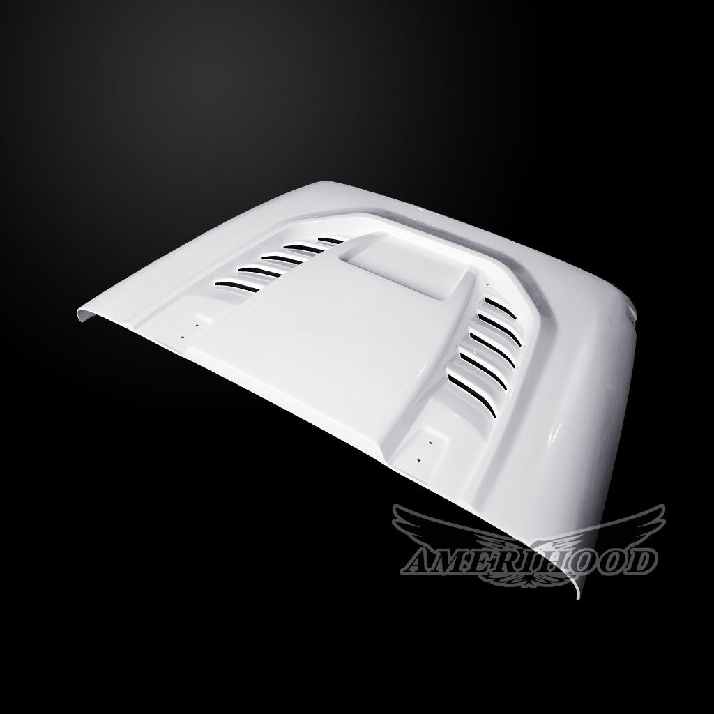 Jeep Wrangler JK STM Style Functional Ram Air Hood