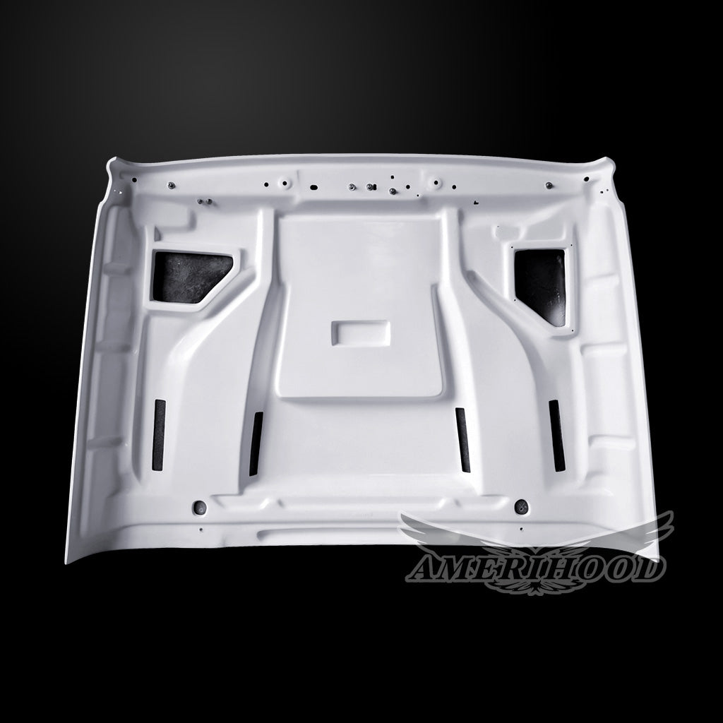 Jeep Wrangler JL STM Style Functional Ram Air Hood