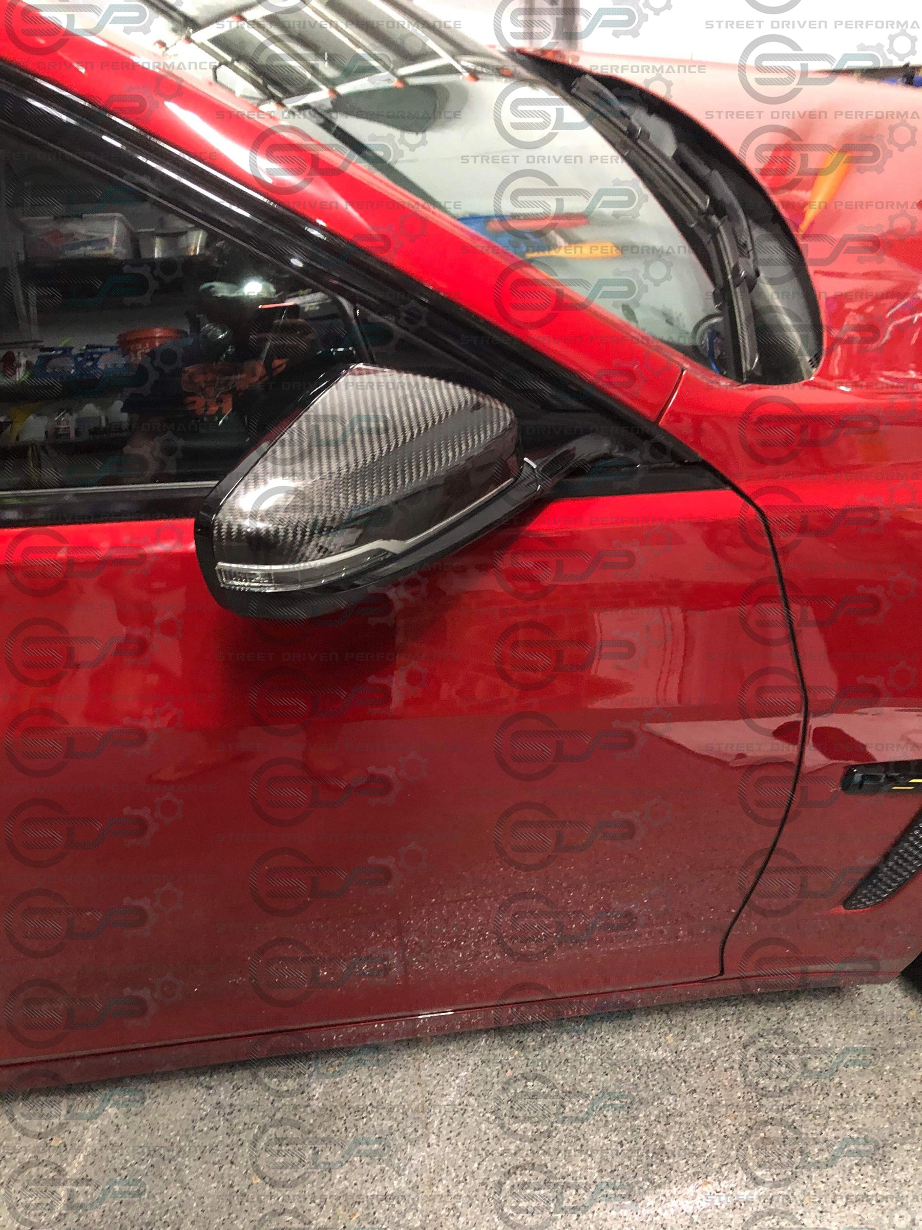 2016-2022 Cadillac CT6 - Carbon Fiber Mirror Covers