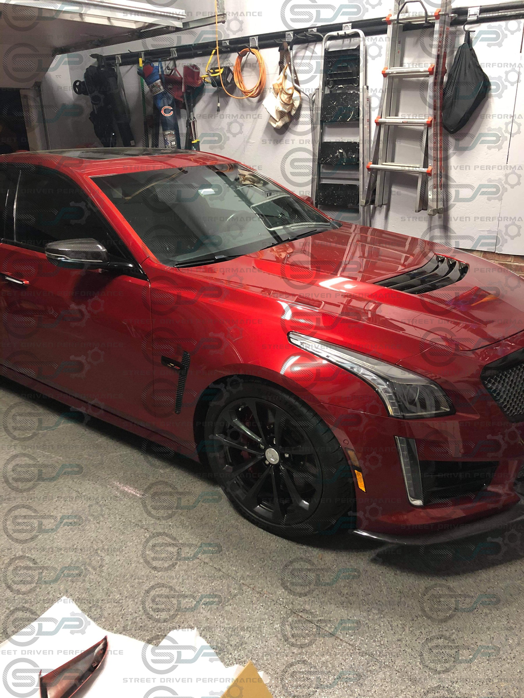 2016-2019 Cadillac ATS-V Coupe | Carbon Fiber Side Mirror Cap Replacement