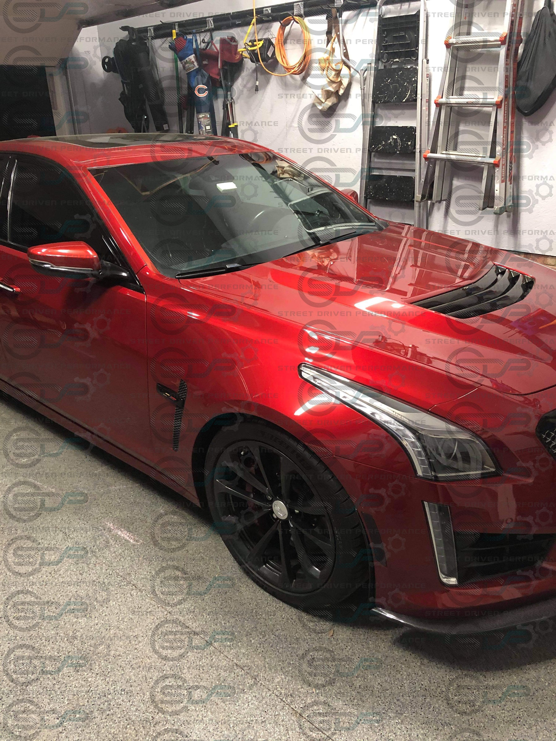 2016-2019 Cadillac ATS-V Coupe | Carbon Fiber Side Mirror Cap Replacement