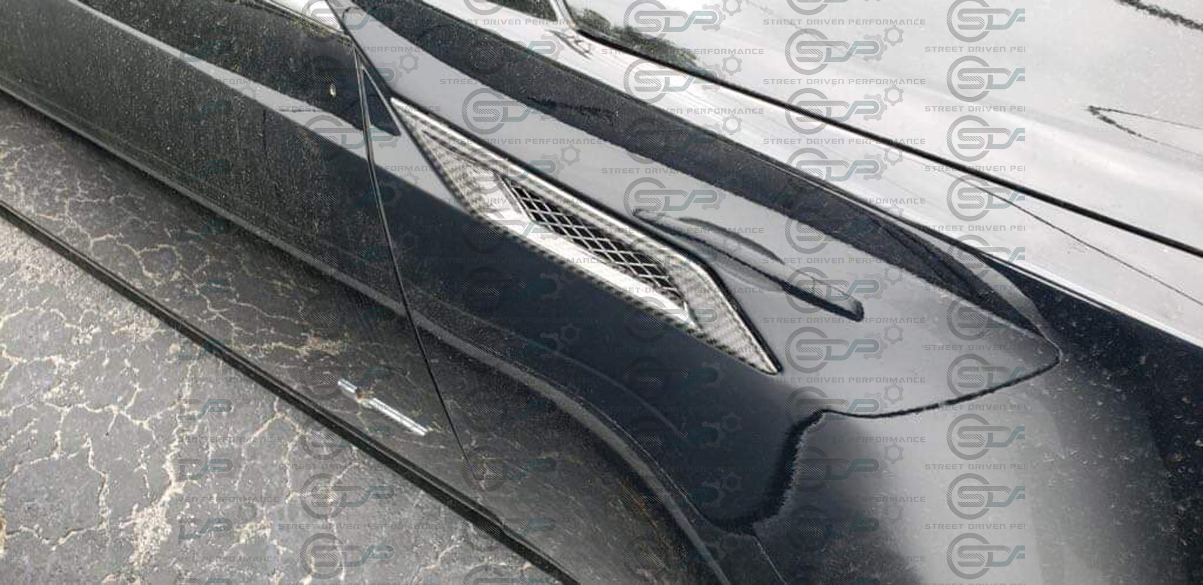 2009-2015 Cadillac CTS-V V2 - Carbon Fiber Fender Vents
