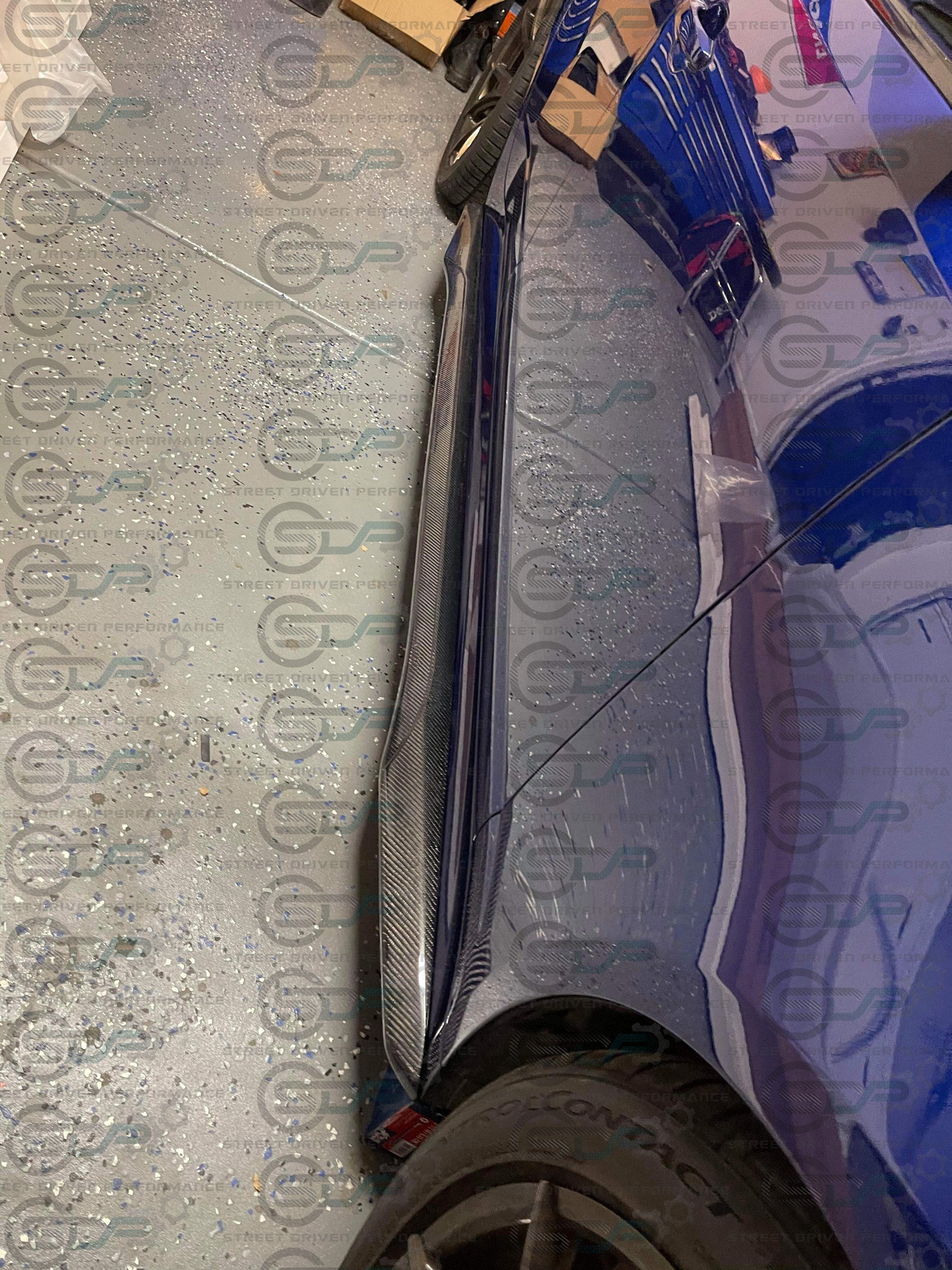2009-2015 Cadillac CTS-V V2 - Carbon Fiber Side Skirts Rocker Panels Ground Effects