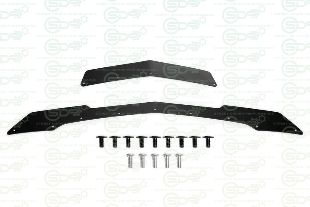 2009-2015 Cadillac CTS-V V2 | Sedan MATTE BLACK Rear Trunk Wing Wickerbill Spoiler